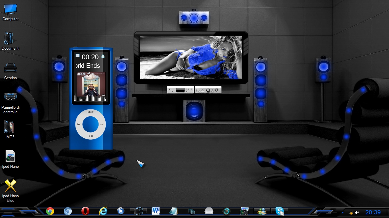 Ipod Nano Blue